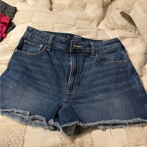 Hollister Women's Blue Denim Shorts